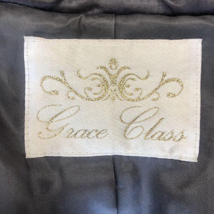 【ゆうゆうメ】 美品 Grace Class ロングダッフルコート 千鳥柄 モヘヤ 36 KWm79-m86720605868 アイテム