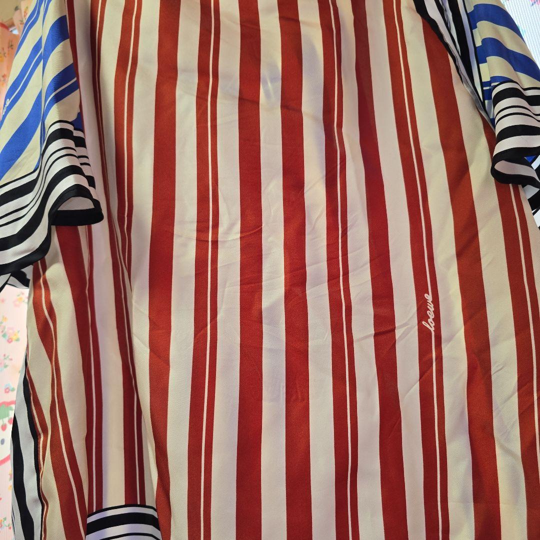 Loewe ストライプ 半袖ブラウス