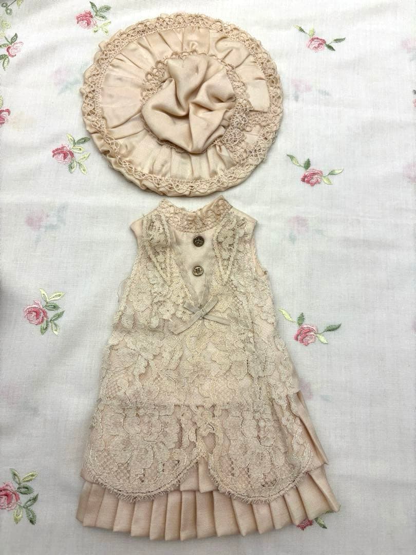 ドールドレス、とマント　 FB14サイズ