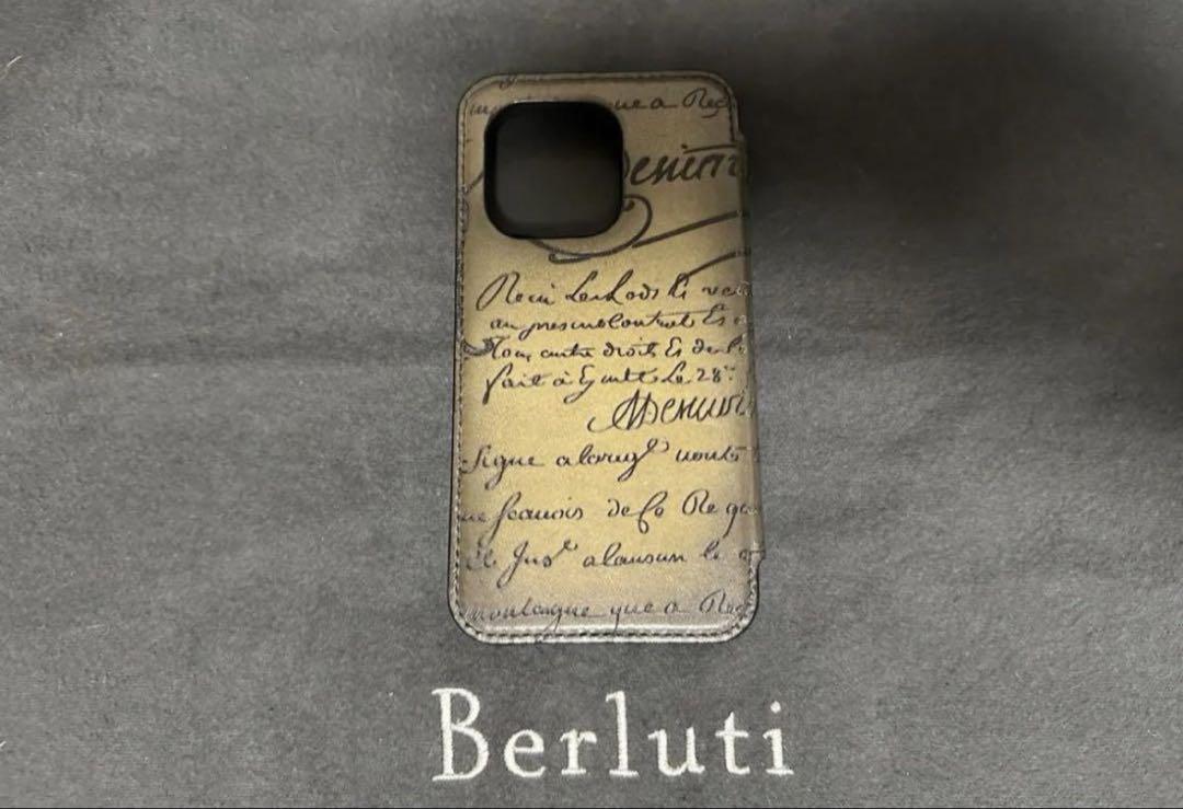 Berluti 手帳型 iPhone14proケース
