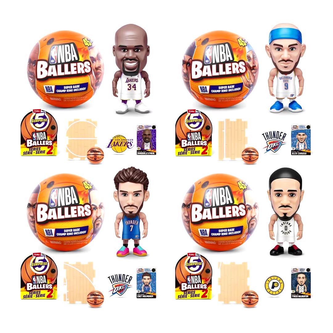 o*u様 NBA BALLERS シリーズ2 ZURU 5個 正規品