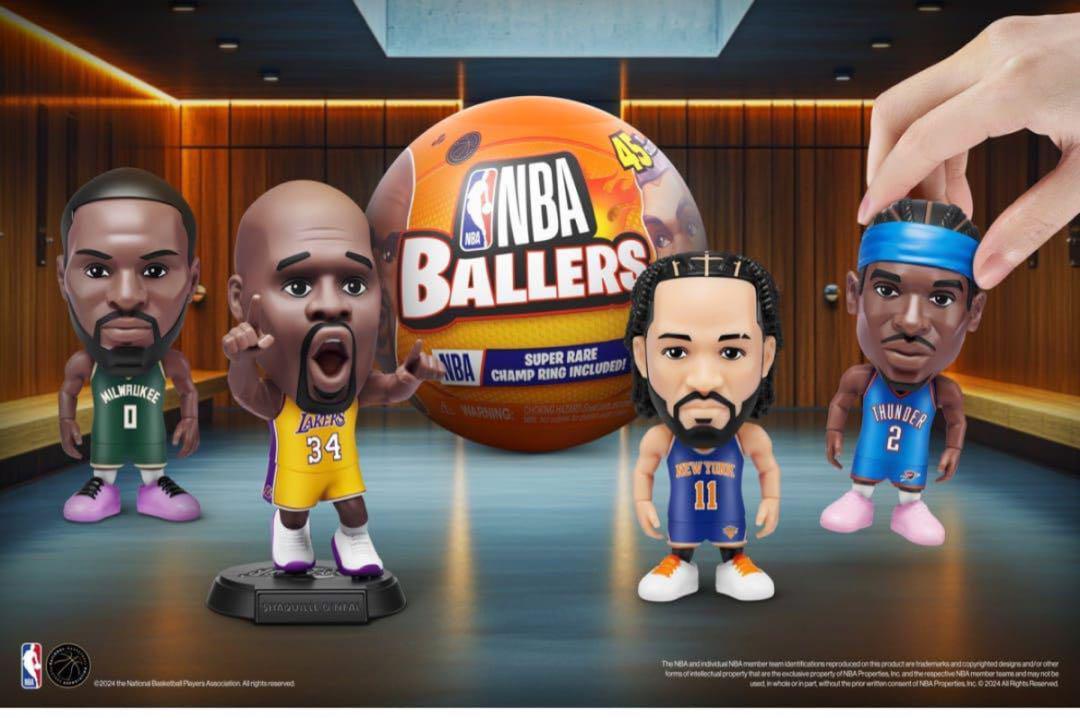 o*u様 NBA BALLERS シリーズ2 ZURU 5個 正規品