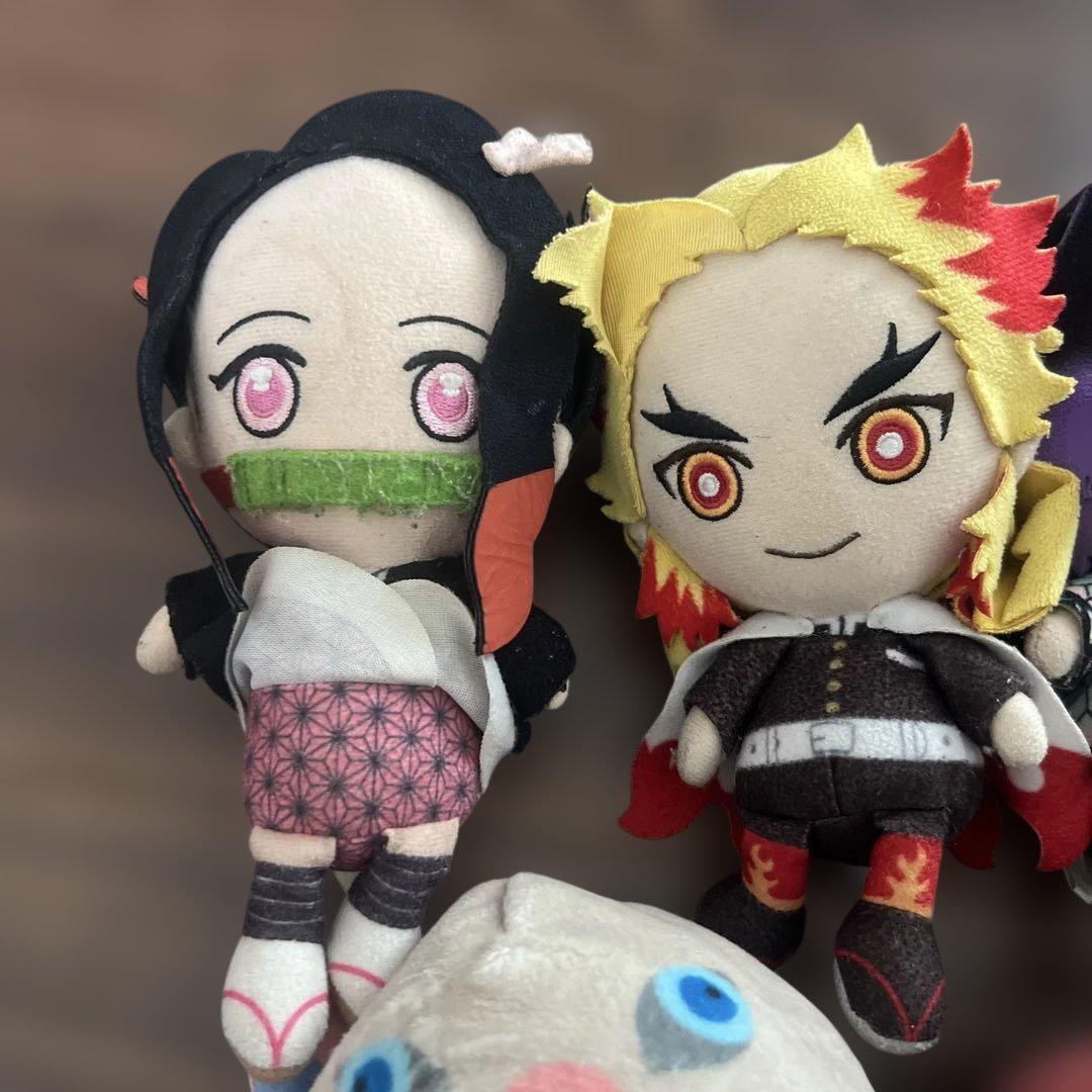 鬼滅の刃 ぬいぐるみ 8体セット 鬼滅の刃 chibi ぬいぐるみ 8体セット - メルカリ