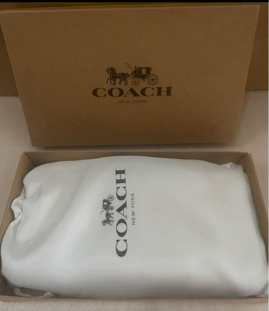 新作⭐️新品未使用【即日発送】緊急入荷⭐️coach長財布⭐️BOX・ショッパー付き