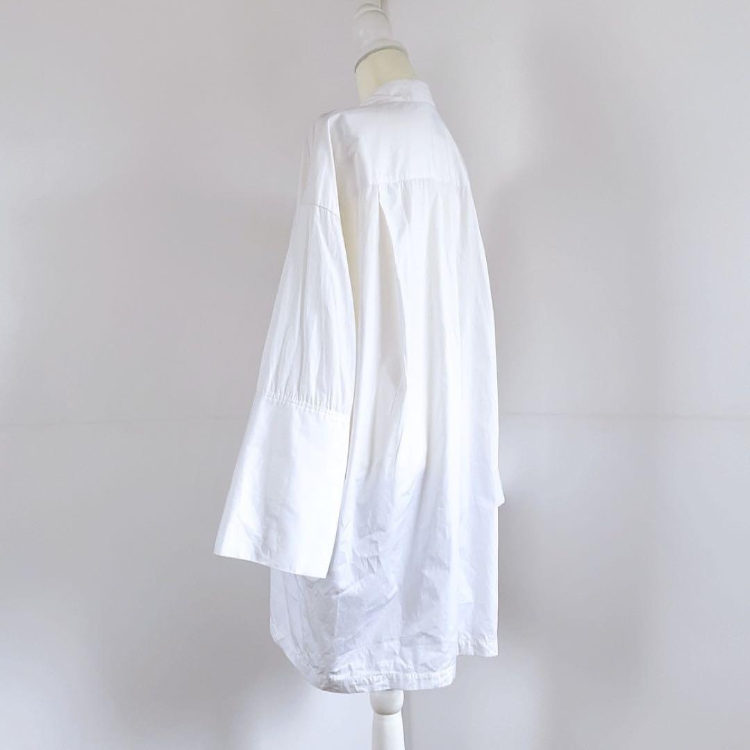 公式ファッションブランド通販サイト Spick&Span オーバー ロング シャツ カフスシャツミニワンピース トップス