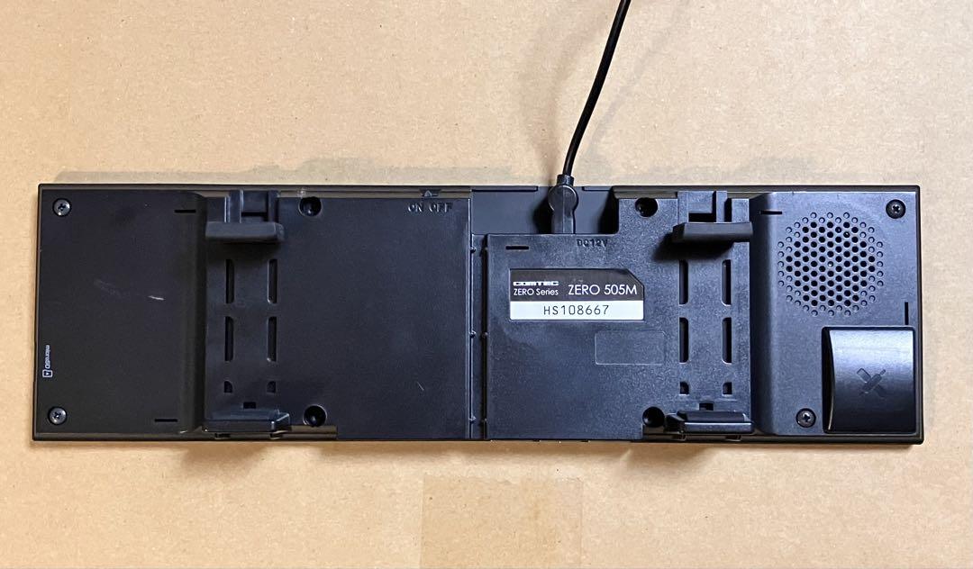 COMTEC ZERO 505M GPSレーダー探知機本体　ルームミラー型