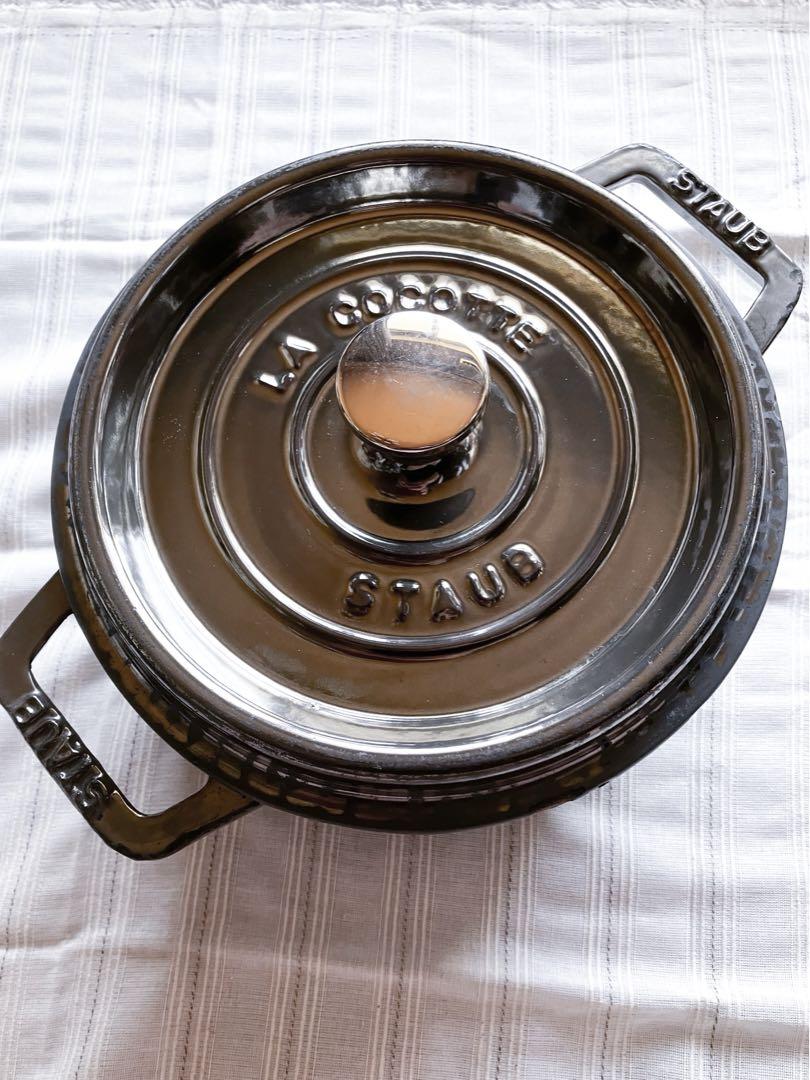 早期販売割引 【訳ありレア】staub ストウブ ラウンドココット20cm チタン