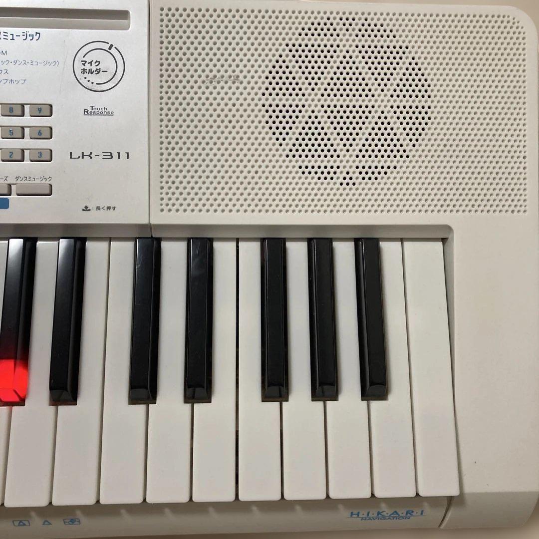 CASIO 電子ピアノ　LK-311 LK-311 | 光ナビゲーションキーボード | 電子楽器 | CASIO