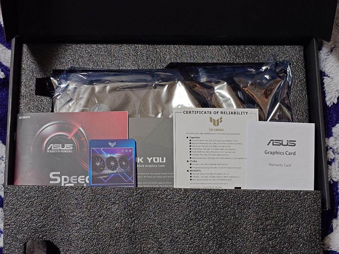 ASUS TUF GAMING 3060 Ti OC 8GB グラフィックカード