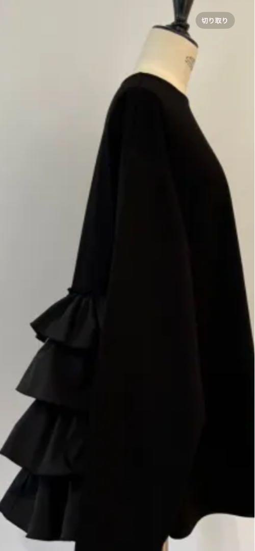【未使用】rosy monster back tiered tunicブラック