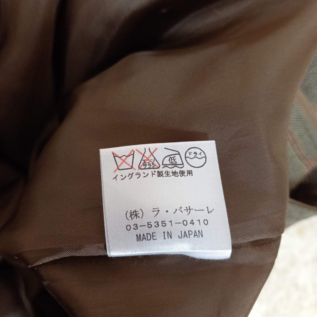 定番高評価 ラバサーレ LaBASAREイギリス製生地ロングワンピース38サイズMブラウン mspQg-m86734527184 超激得豊富な