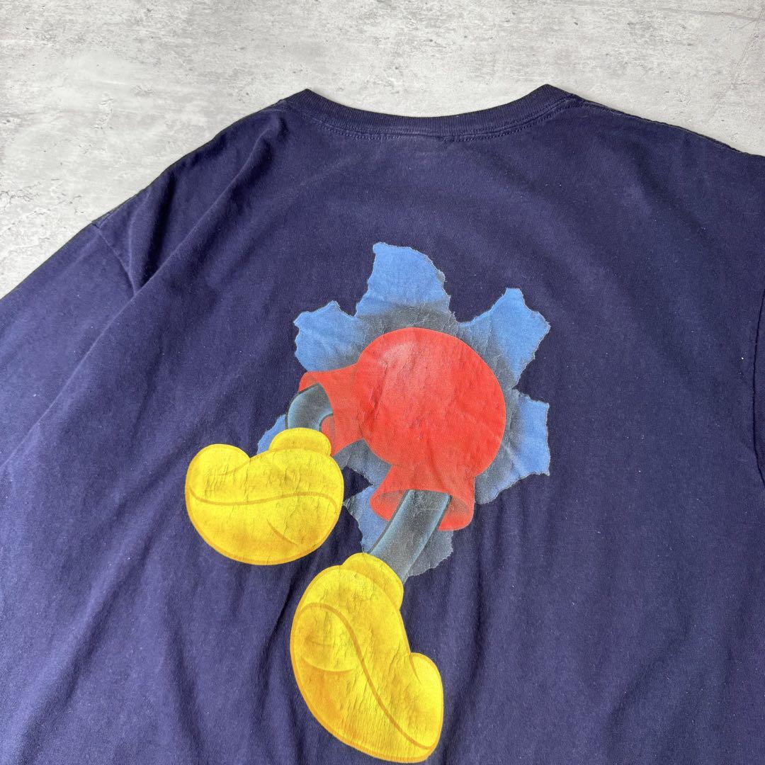 夏セール開催中 MAX80%OFF！ Dreams Disney Florida メルカリ - 紺 Tシャツ 両面 ミッキーマウス トップス