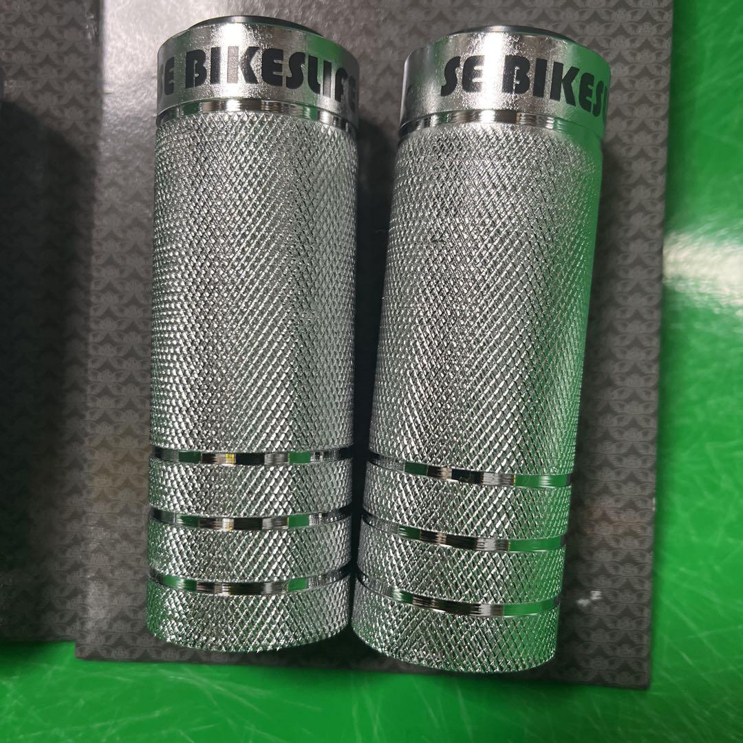 SE BIKES ペグ　4本セット　シルバー　銀　新品未使用品　BMX peg