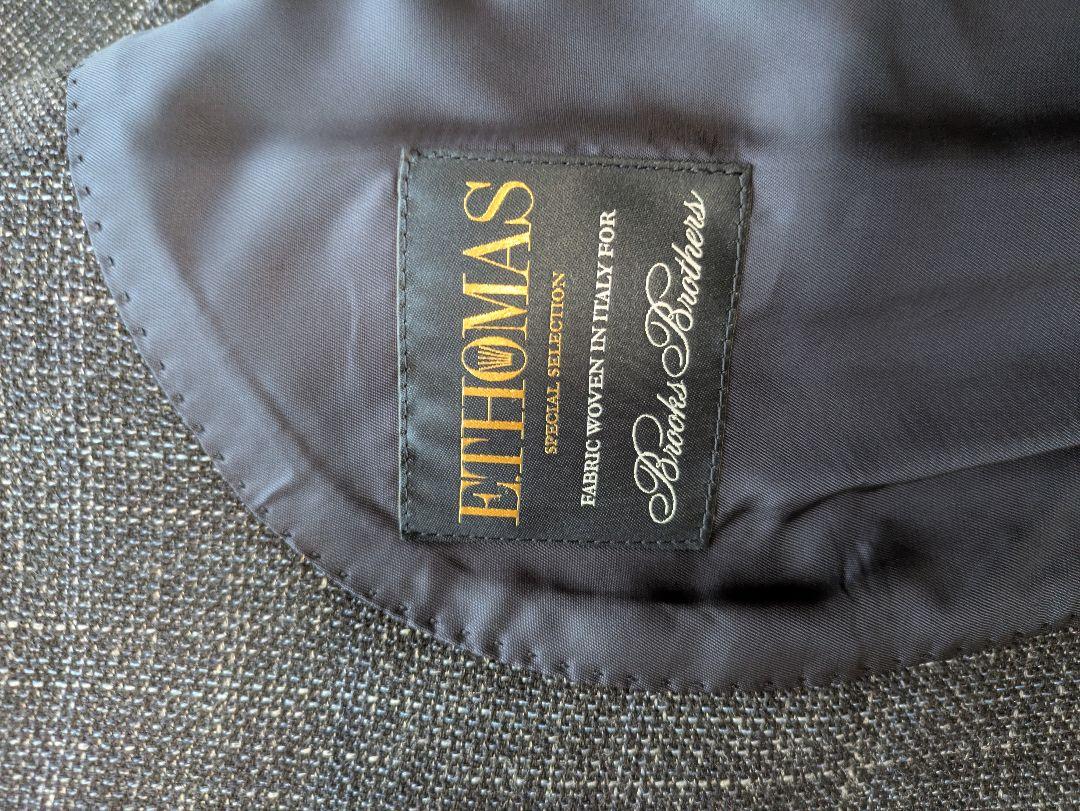 brooks brothers テーラードジャケット ツイード　ネイビー 42