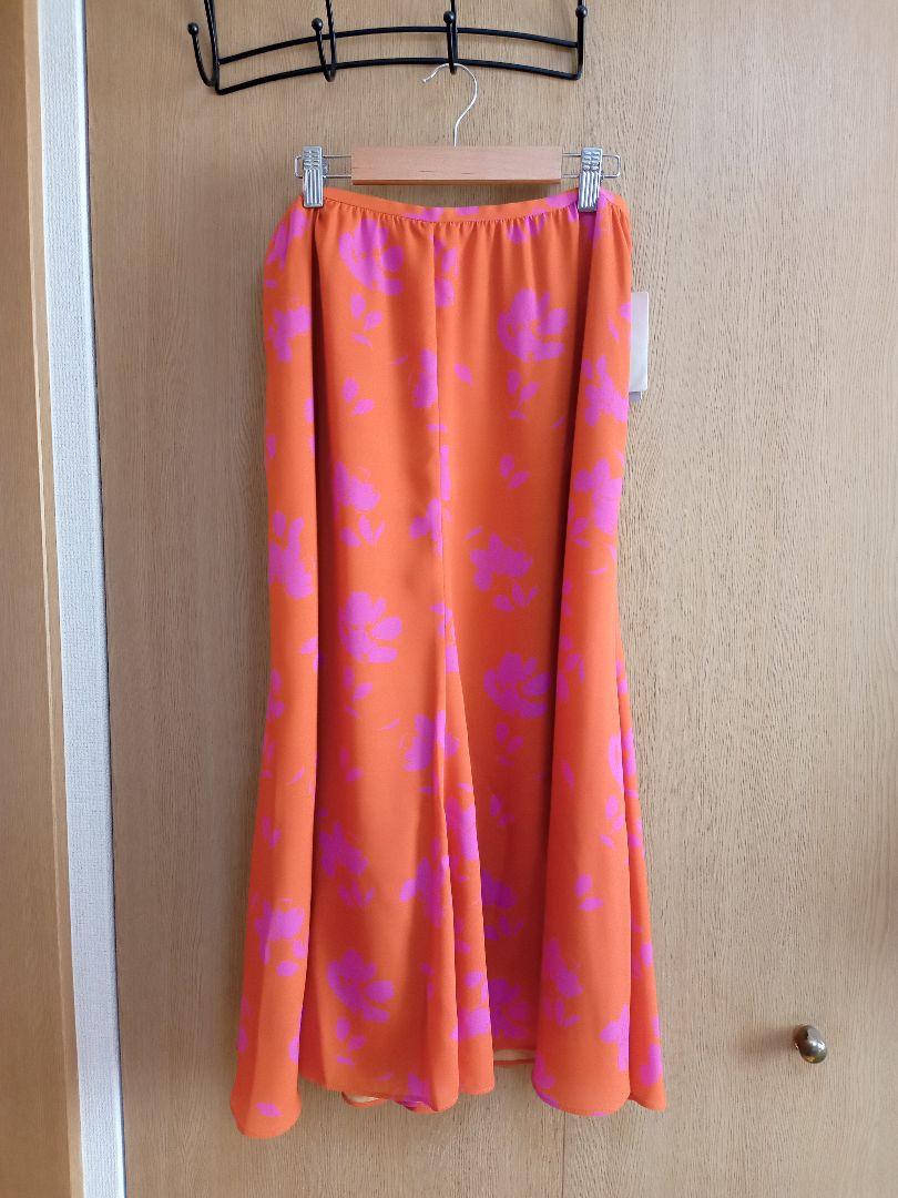 7564円 玄関先迄納品 IENA Deveaux プリントフレアスカート