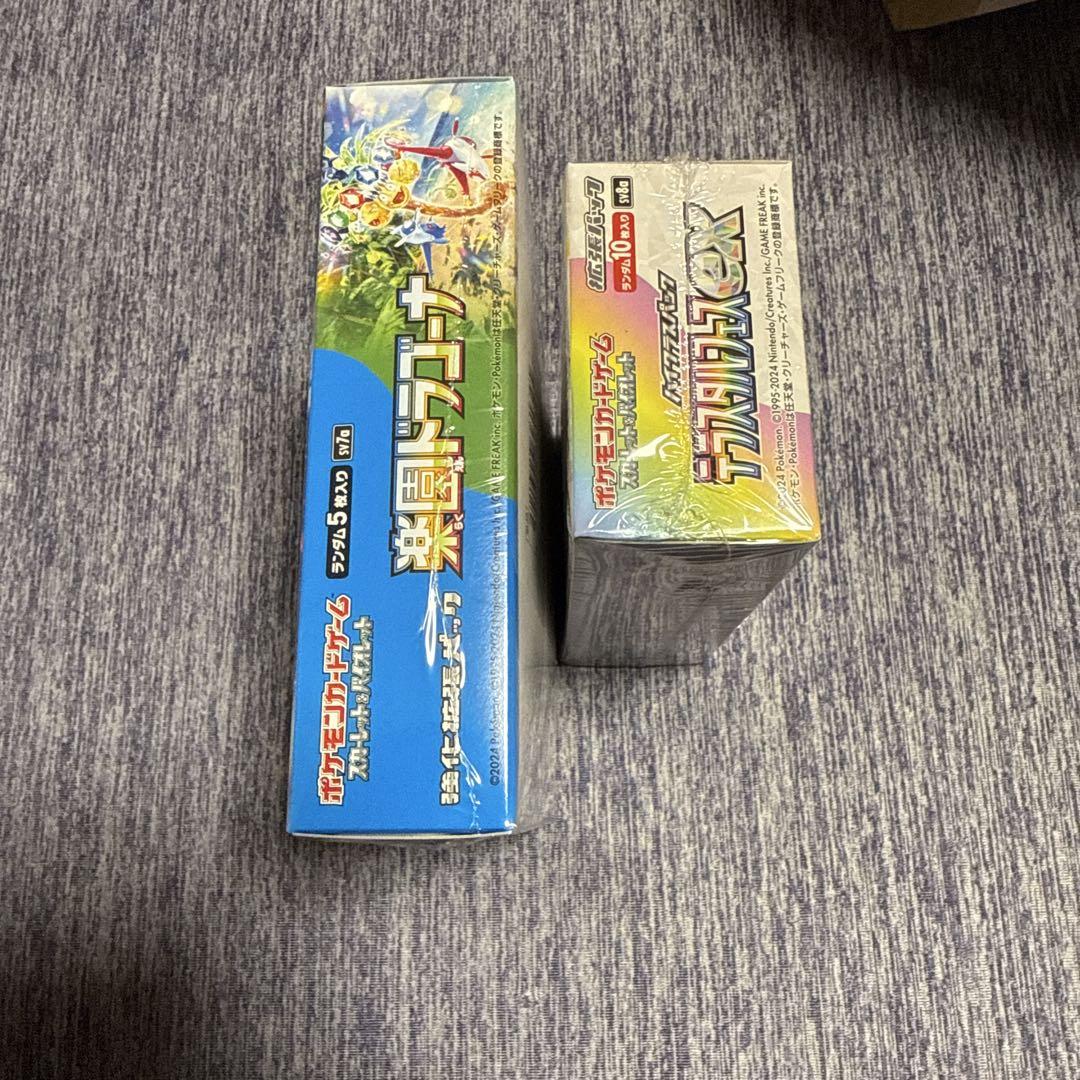 ポケモンカード テラスタルフェス1BOX 楽園ドラゴーナ1BOX