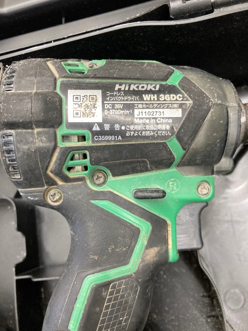 Makita TD001G HIKOKI WH36DC インパクト