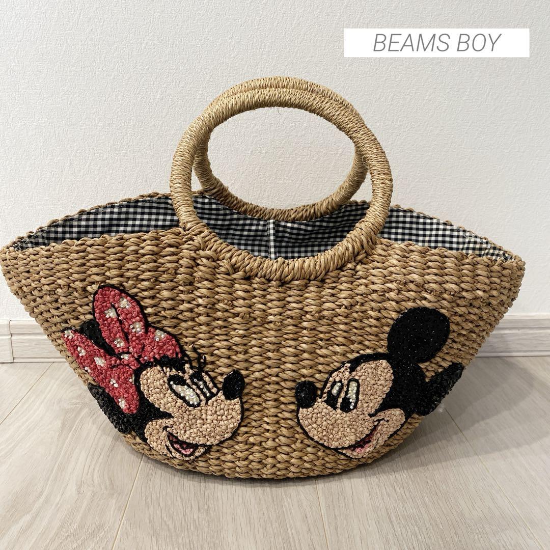 値下げ＊BEAMSBOY×Disney＊カゴバッグ＊ - メルカリ