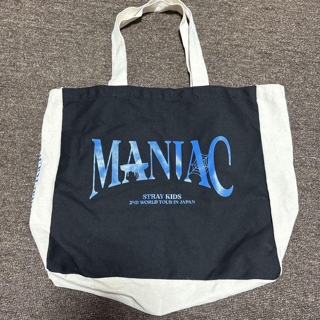 Straykids MANIACツアー トートバッグ MANIAC トートバッグ - メルカリ