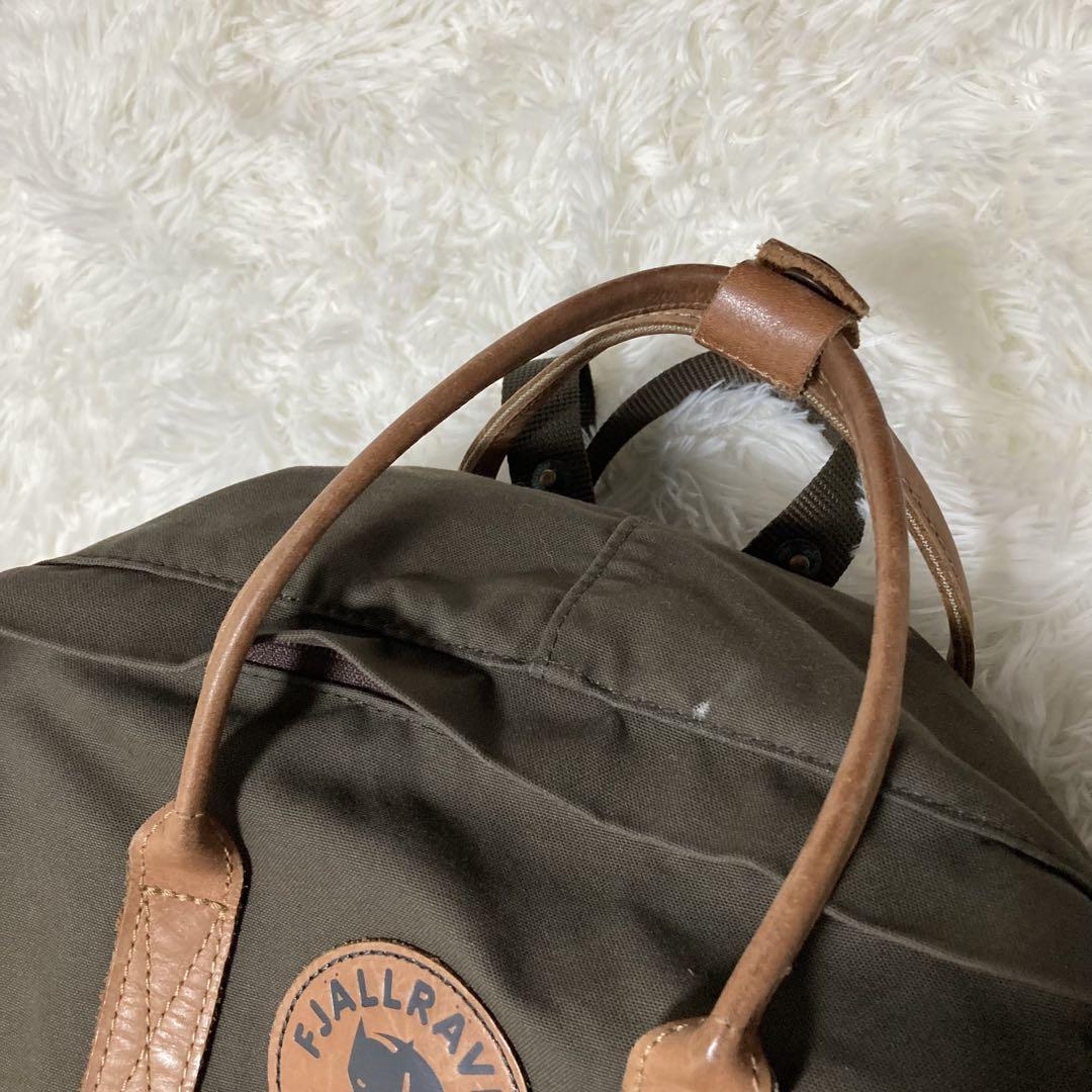 Fjallraven Kanken リュック オリーブグリーン2way