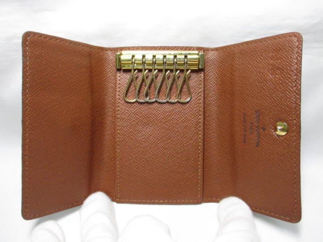 美品 ルイヴィトン モノグラム ６連キーケース M62630 中古本物