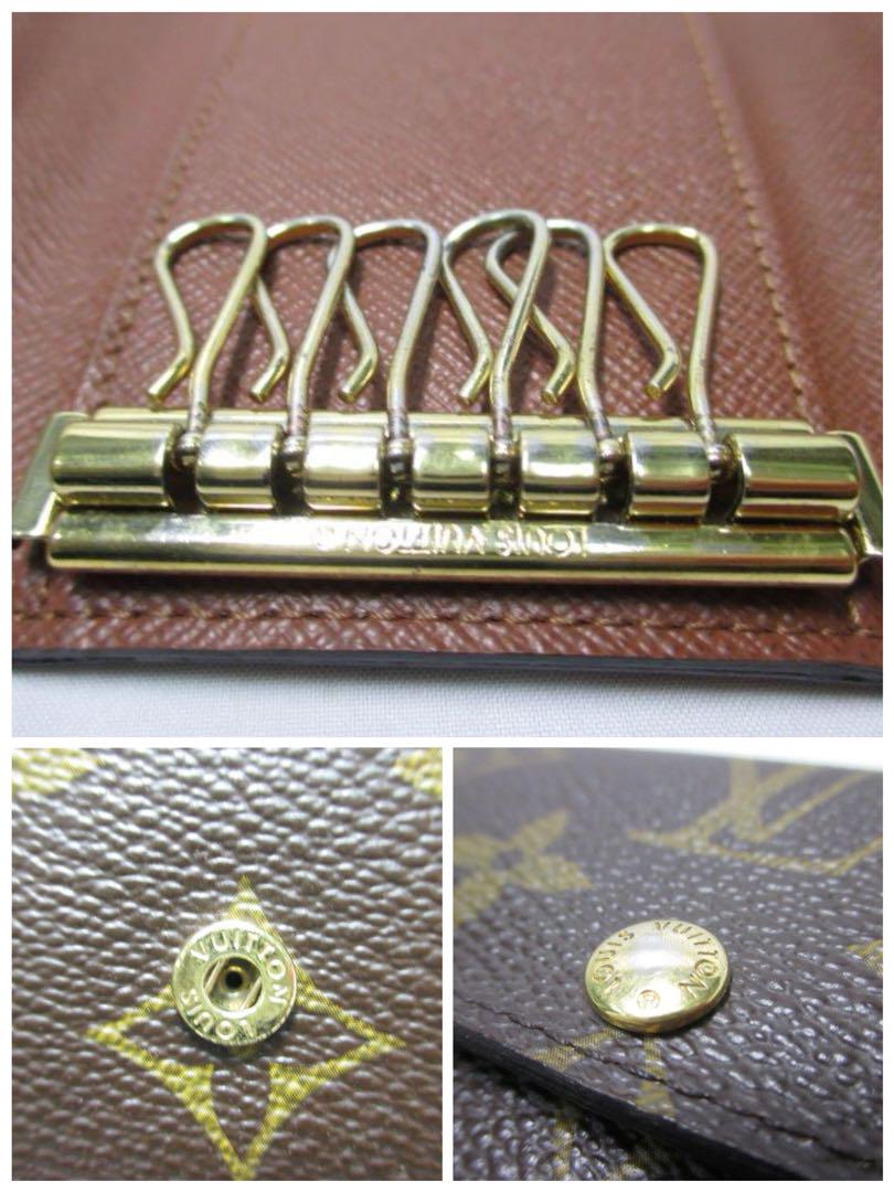 美品 ルイヴィトン モノグラム ６連キーケース M62630 中古本物