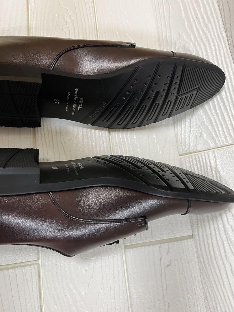 REGALブラックローファーとworth collection 27cm セット