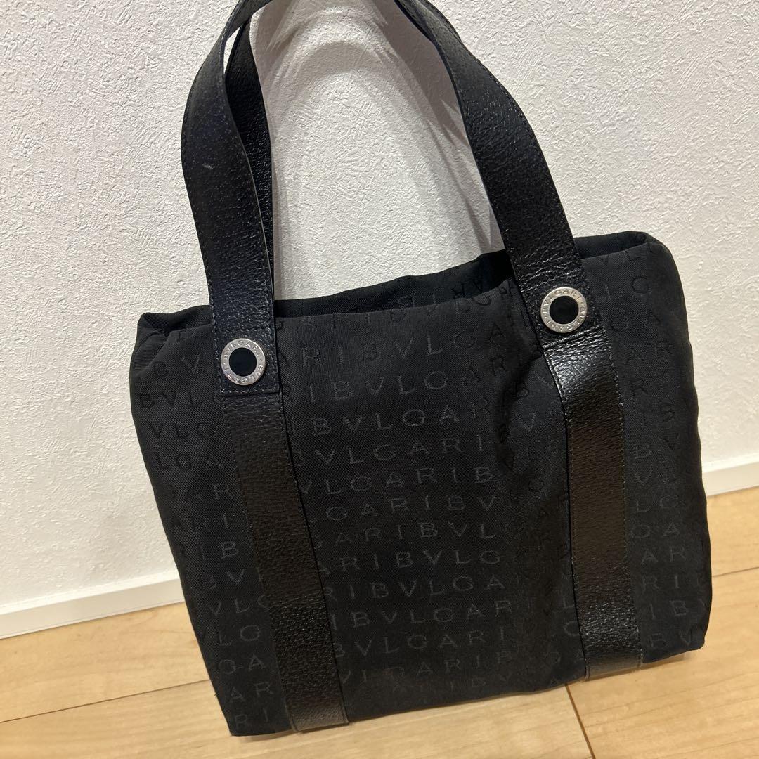 BVLGARI ブラック トートバッグ