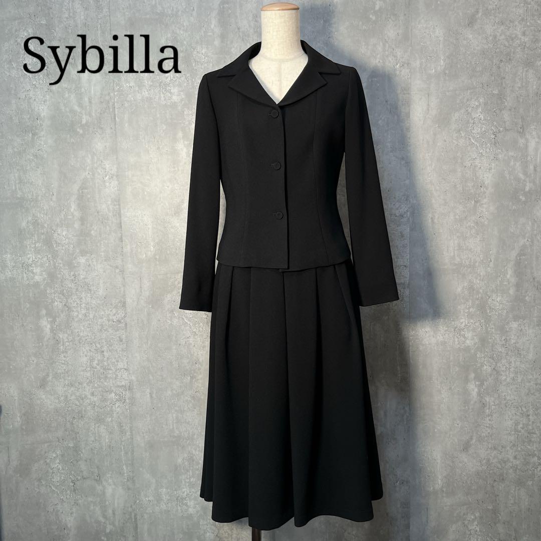 美品☆ Sybilla シビラ セットアップ スカートスーツ テーラード