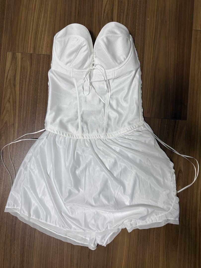 【値下げ】★美品★リュクシーブライダルインナー　マタニティビスチェ・フレアパンツ