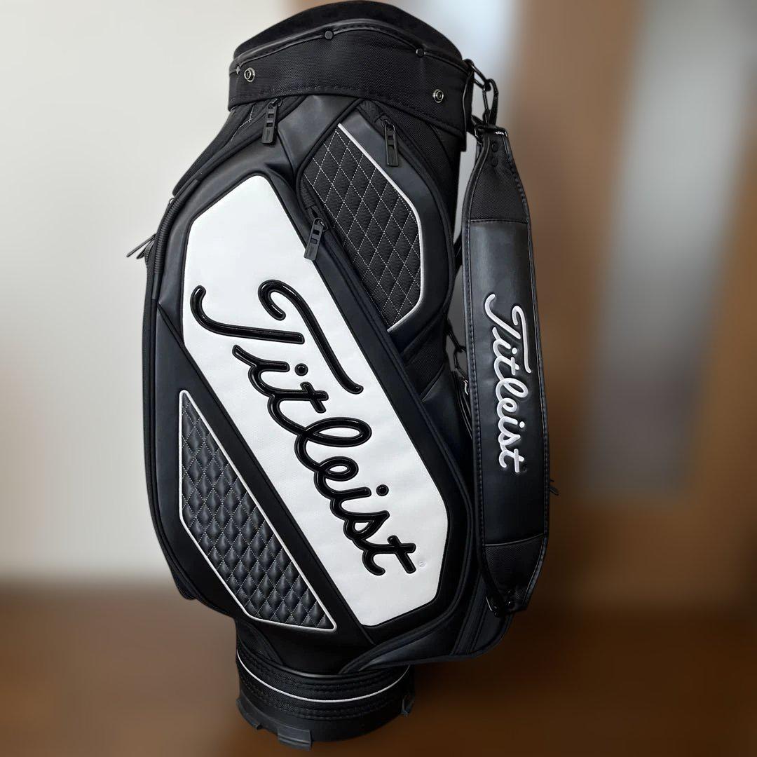 ⭐︎極美品★タイトリストTitleistキャディバックツアーモデル⭐︎フードカバー付