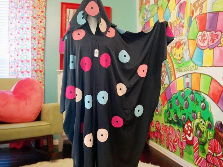 最新品好評 Pop ドット柄 colorful abaya made in ドバイ 7h8uo-m86756538337 高品質通販