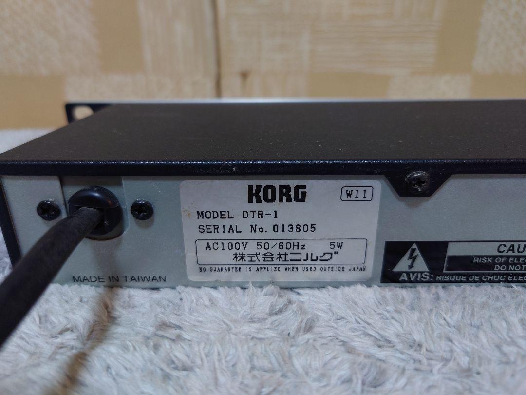 KORG ラックマウントチューナー TONEWORKS DTR-1 楽器・機材