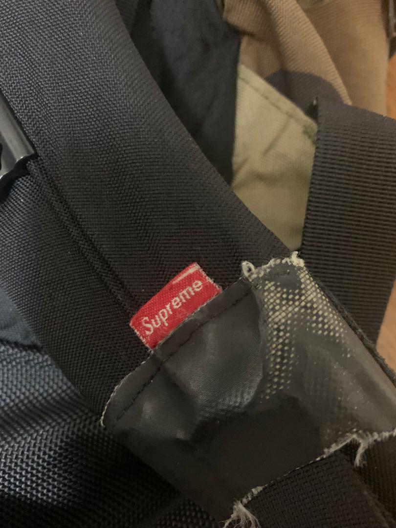 Supreme迷彩バックパック