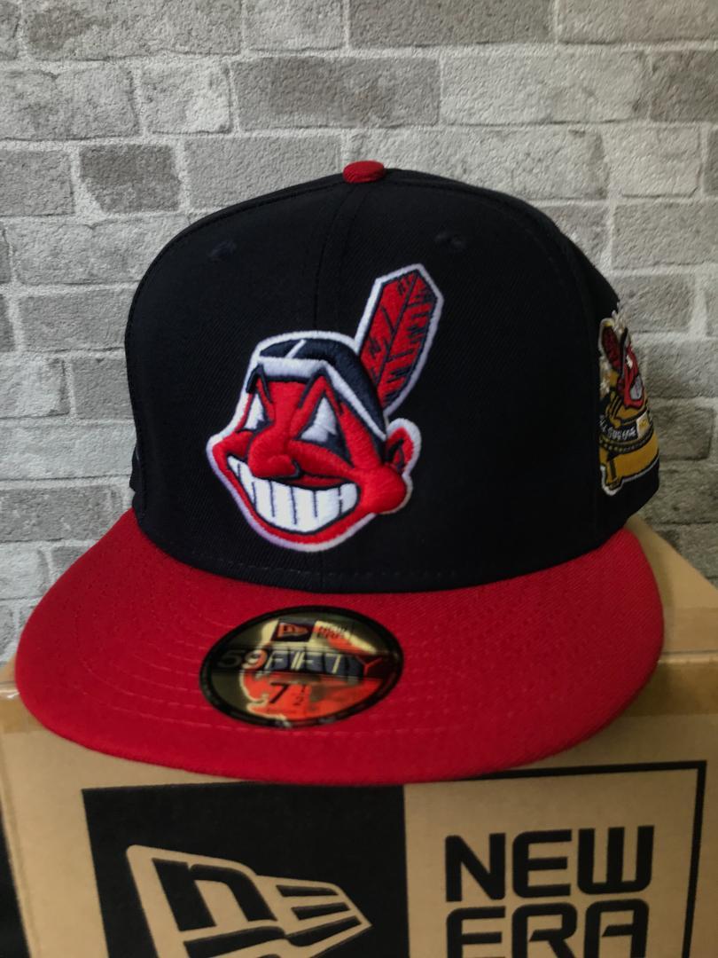 超希少完売品インディアンス×NEWERA1954オールスターモデル1/2NR