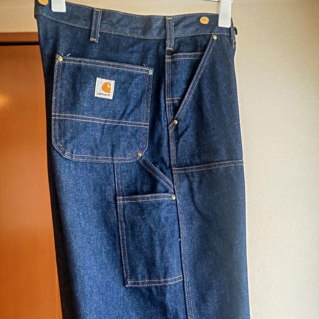 Carhartt サスペンダー デニムパンツ 38×32 そこそこ美品