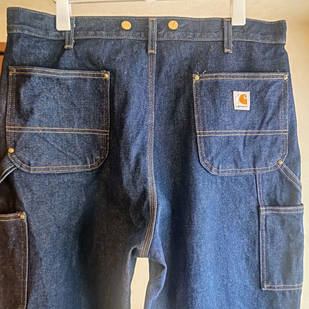 Carhartt サスペンダー デニムパンツ 38×32 そこそこ美品