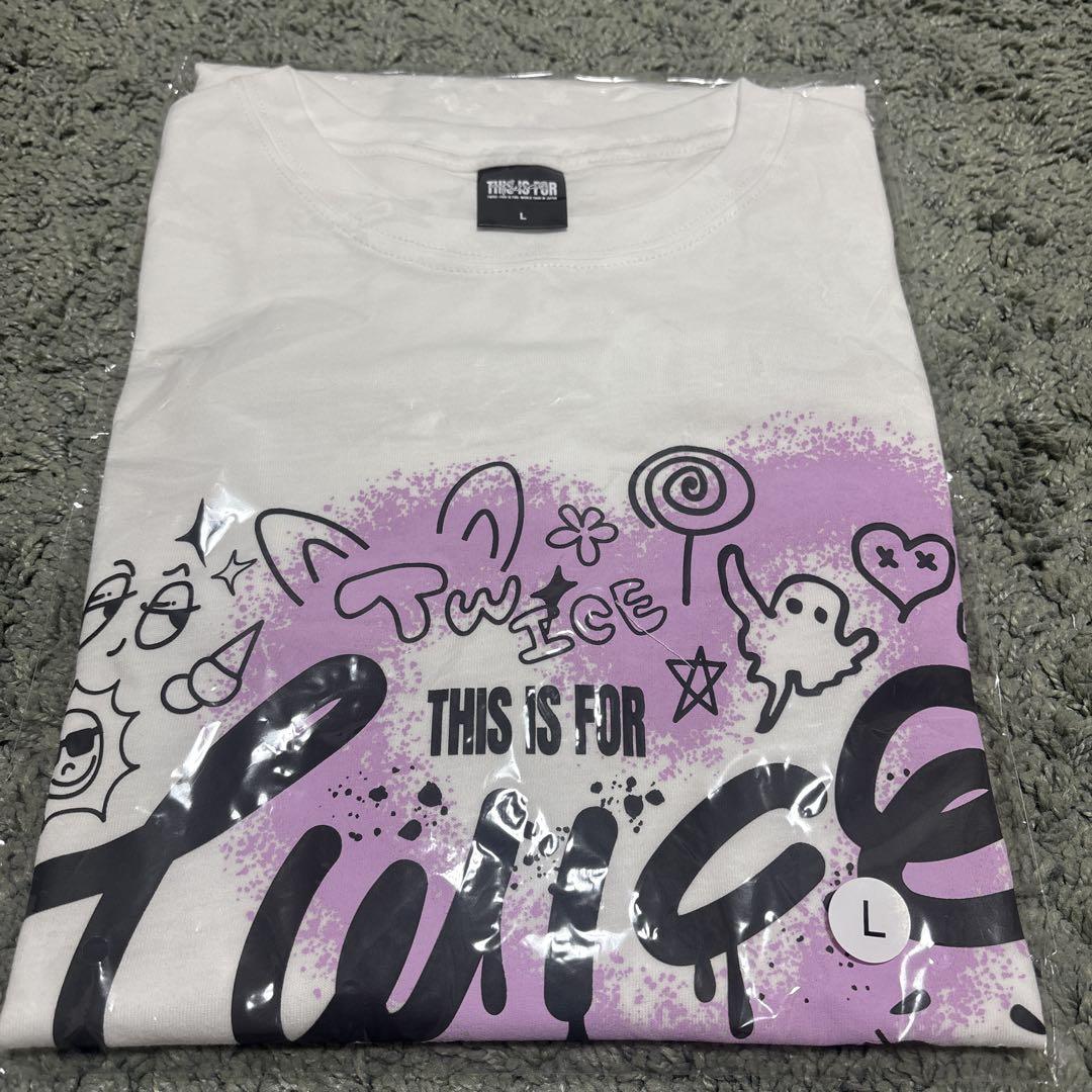 TWICE THIS IS FOR Ｌサイズ　新品　☺︎ ポップアップ