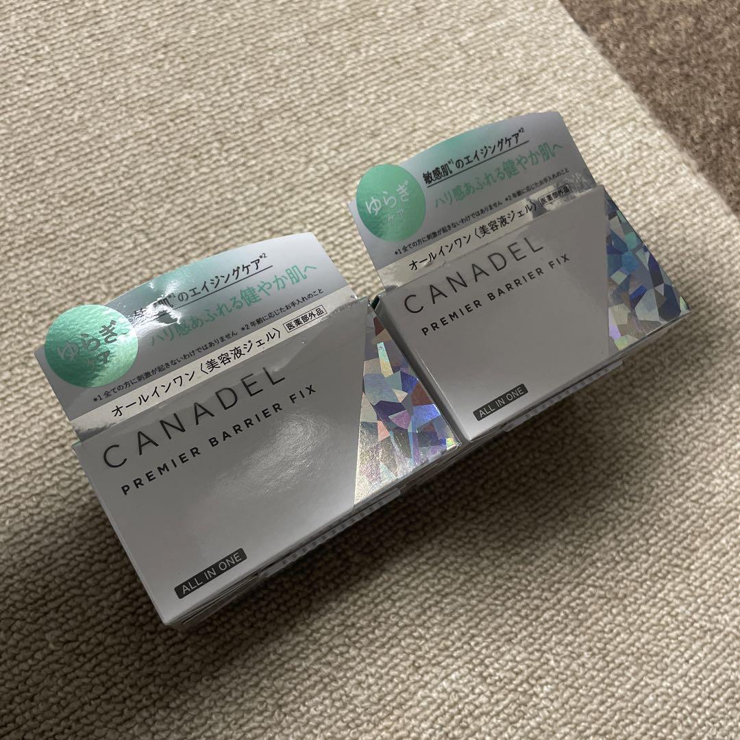【未開封】CANADEL カナデル プレミアバリアフィックス 58g 3個セット プレミアバリアフィックス / CANADEL(カナデル)(オールインワン