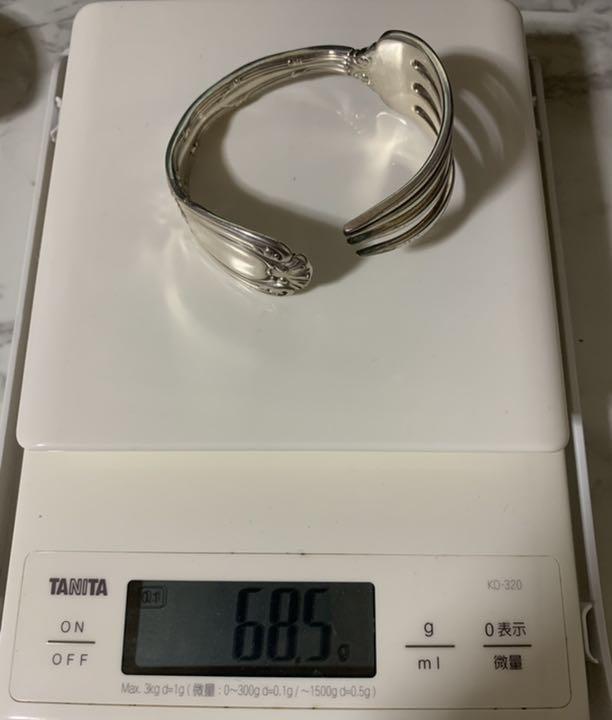 ティファニー 一点物 qBpmo-m86762079961 フォークバングル 得価豊富な