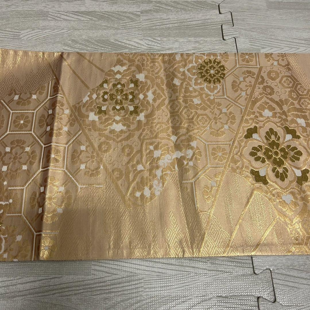 袋帯 華紋 上品金彩 正絹 AO-1636