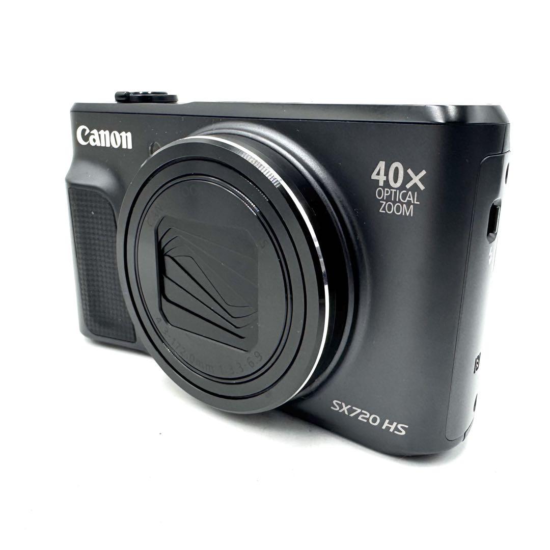 美品 Canon PowerShot SX720 HS ブラック キャノン