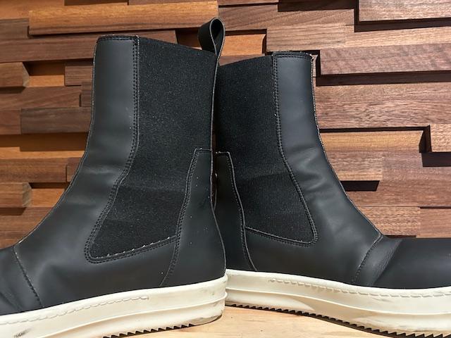 ♪送料無料★Rick Owens★ビートル スニーカー★サイドゴア★黒白★41♪