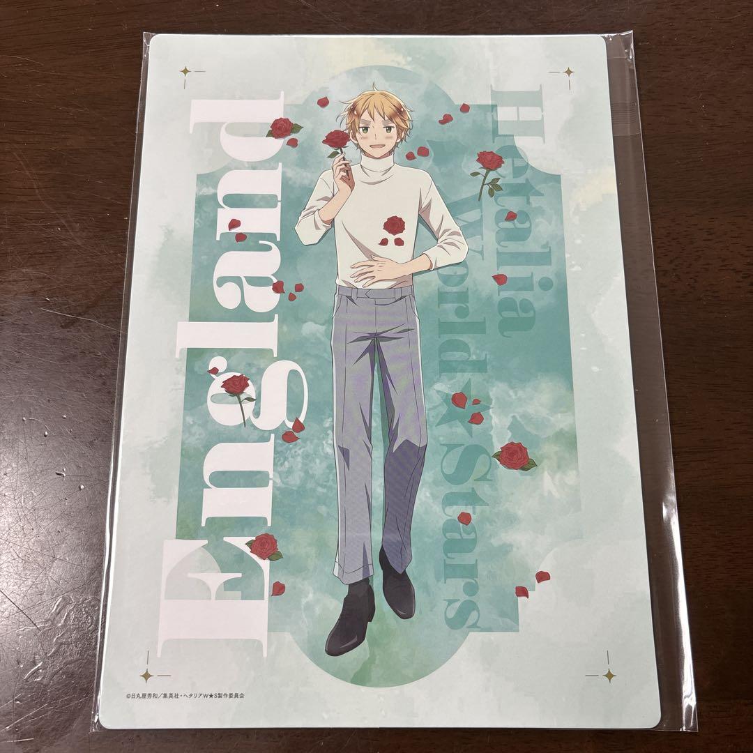 ヘタリア　WEBくじ　Flower Shower イギリス アニメ「ヘタリア World☆Stars」WEBくじ『Flower Shower