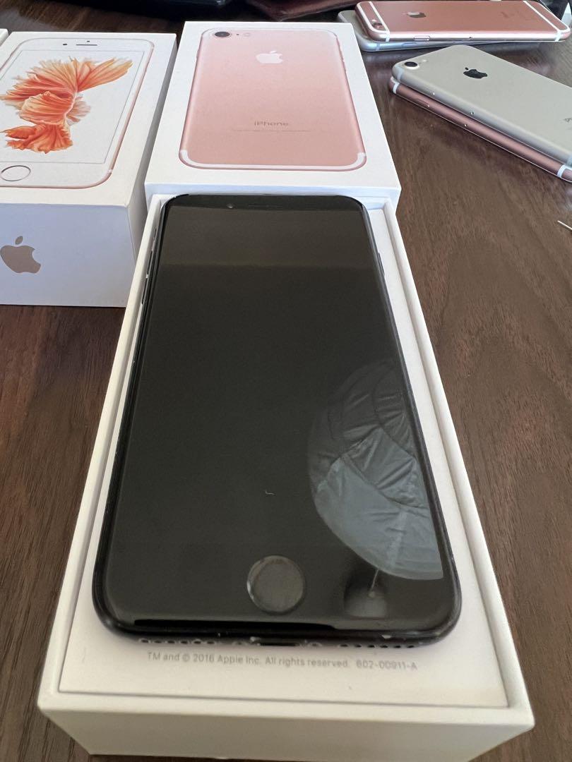 Apple iPhone 7 128GB ブラック simフリー - しぶく