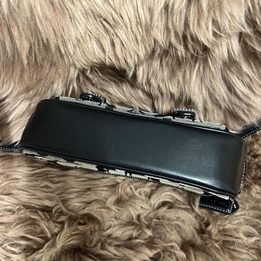 最終値下げ‼️コーチ COACH ショルダーバッグ ブラック グレー