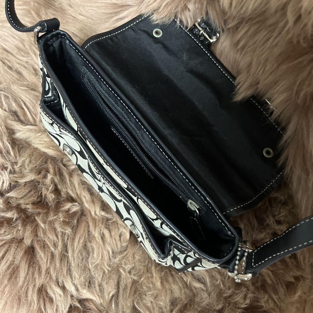 最終値下げ‼️コーチ COACH ショルダーバッグ ブラック グレー
