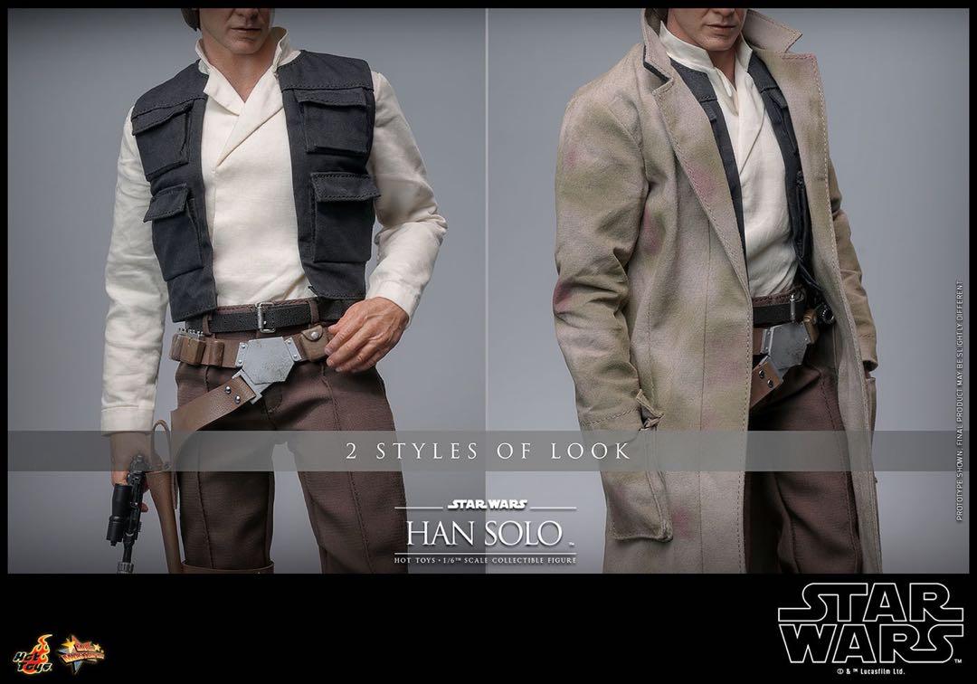 ホットトイズ MMS740 スター・ウォーズ ハン・ソロ 1/6Han Solo