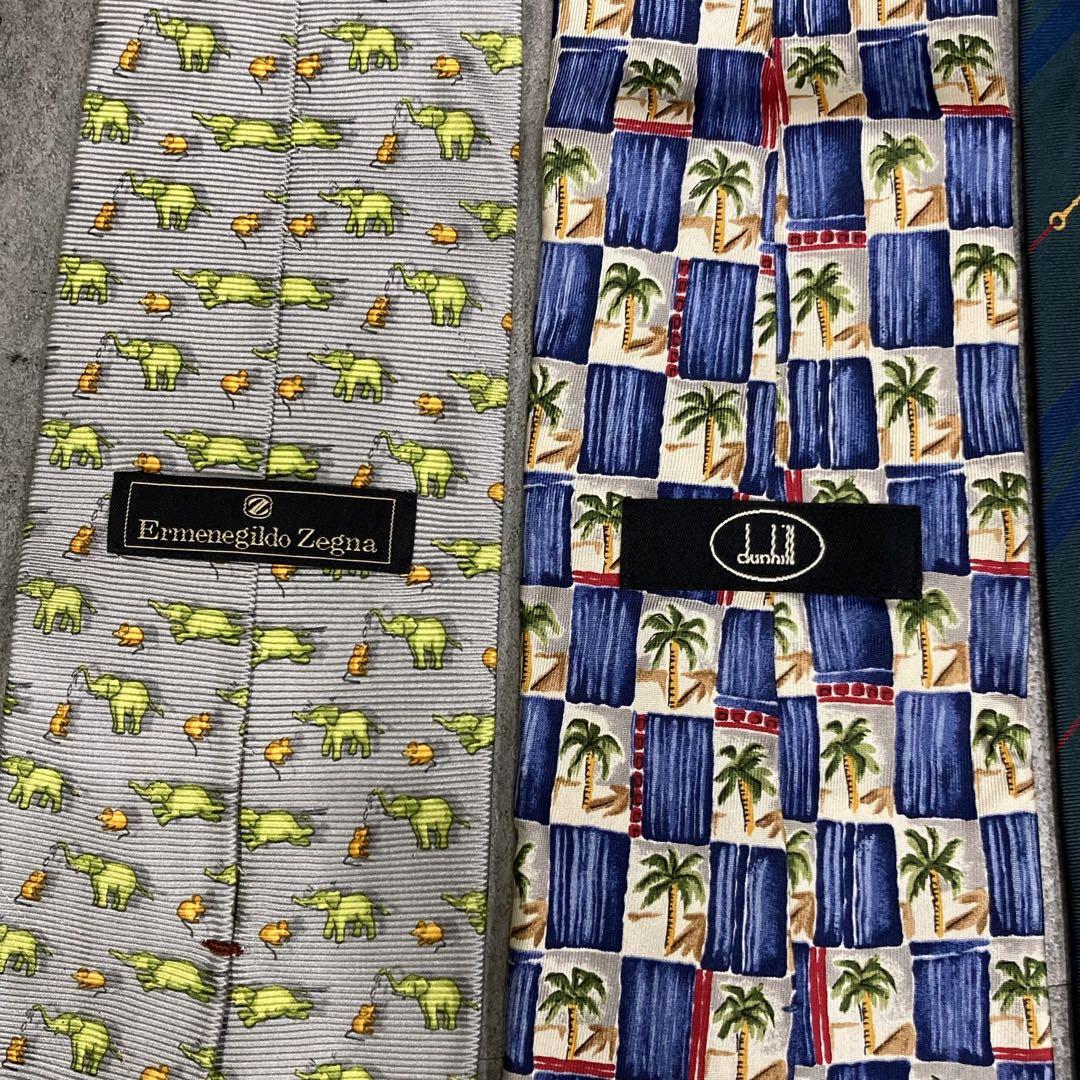 CELINE & Burberry & ダンヒル 他 ネクタイ 18本セット