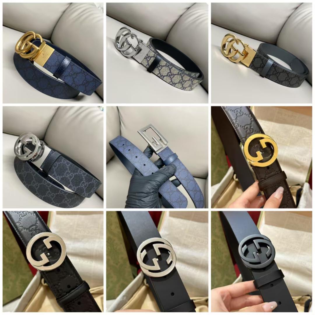 最終値下げ！！Gucci GGパターン レザーベルト GUCCI ブラック レザーベルト GGパターン - メルカリ